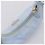Bolsa de Mão PRADA Nylon Azul Claro Gold Auth ep15940A Dourado - vista 7