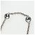 Borsa a tracolla Miu Miu Matelassé con catena in pelle 2way Argento Auth 204852M - vista 14
