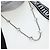 Borsa a tracolla Miu Miu Matelassé con catena in pelle 2way Argento Auth 204852M - vista 8