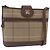 Borsa a tracolla Burberrys Nova Check Canvas Beige Gold Auth ep16148 D'oro