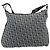 Borsa a tracolla Christian Dior Trotter Canvas Navy Silver Auth 204237 Argento Blu navy - vista 3