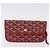 Borsa Tote GOYARD Herringbone Saint Louis GM PVC Rossa Auth 204928A Rosso - vista 27