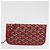 Borsa Tote GOYARD Herringbone Saint Louis GM PVC Rossa Auth 204928A Rosso - vista 28