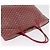 Borsa Tote GOYARD Herringbone Saint Louis GM PVC Rossa Auth 204928A Rosso - vista 7