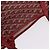 Borsa Tote GOYARD Herringbone Saint Louis GM PVC Rossa Auth 204928A Rosso - vista 9