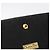 Borsa a tracolla con catena Christian Dior Trotter Canvas Nero Oro Auth ep16211 D'oro - vista 17