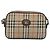 Borsa a tracolla Burberrys Nova Check Canvas Beige Gold Auth 206119 D'oro - vista 13