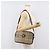 Borsa a tracolla Burberrys Nova Check Canvas Beige Gold Auth 206119 D'oro - vista 26