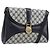 Borsa a tracolla GUCCI GG Supreme PVC Navy Gold Auth ep15976