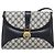 Borsa a tracolla GUCCI GG Supreme PVC Navy Gold Auth ep15976 - vista 2