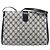 Borsa a tracolla GUCCI GG Supreme PVC Navy Gold Auth ep15976 - vista 3