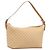 Céline Pouch accessori CELINE Macadam Canvas PVC Leather Beige Gold Auth 206085V D'oro