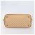 Céline Pouch accessori CELINE Macadam Canvas PVC Leather Beige Gold Auth 206085V D'oro - vista 5