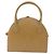 FENDI Handtasche Leder 2way Beige Gold Auth ka6408 Golden - Ansicht 13