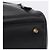 Borsa a mano Christian Dior in pelle 2way Nera Tono Oro Auth 201324 Nero - vista 15