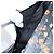 Saffiano Portafoglio lungo PRADA in pelle Safiano nero argento Auth 206067V - vista 24