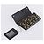 Saffiano Portafoglio lungo PRADA in pelle Safiano nero argento Auth 206067V - vista 8