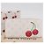 LOUIS VUITTON Monogram Cherry Zippy Long Wallet White M14240 LV Auth 206069SAM Bianco - vista 12