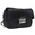 PRADA Chain Shoulder Bag Leather Black Silver Auth mr3021 Silvery
