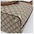 Borsa a Mano GUCCI GG Supreme PVC 2way Beige Tono Oro 409534 Auth gh2344 - vista 14