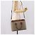 Borsa a Mano GUCCI GG Supreme PVC 2way Beige Tono Oro 409534 Auth gh2344 - vista 28