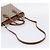 Borsa a Mano GUCCI GG Supreme PVC 2way Beige Tono Oro 409534 Auth gh2344 - vista 9