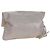 Borsa a tracolla Miu Miu Vitellolux Gray Gold Auth 205975V Marrone D'oro