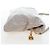 Borsa a tracolla Miu Miu Vitellolux Gray Gold Auth 205975V Marrone D'oro - vista 4