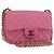 Borsa a tracolla CHANEL Mini Matelasse 20 con catena in pelle d'agnello Pink Gold CC Auth LN219SAM Rosa D'oro
