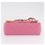 Borsa a tracolla CHANEL Mini Matelasse 20 con catena in pelle d'agnello Pink Gold CC Auth LN219SAM Rosa D'oro - vista 10