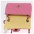 Borsa a tracolla CHANEL Mini Matelasse 20 con catena in pelle d'agnello Pink Gold CC Auth LN219SAM Rosa D'oro - vista 16