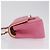 Borsa a tracolla CHANEL Mini Matelasse 20 con catena in pelle d'agnello Pink Gold CC Auth LN219SAM Rosa D'oro - vista 5