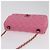 Borsa a tracolla CHANEL Mini Matelasse 20 con catena in pelle d'agnello Pink Gold CC Auth LN219SAM Rosa D'oro - vista 6
