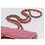 Borsa a tracolla CHANEL Mini Matelasse 20 con catena in pelle d'agnello Pink Gold CC Auth LN219SAM Rosa D'oro - vista 8