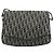 Borsa a tracolla Christian Dior Trotter Canvas Nero Oro Auth 206120V D'oro - vista 2