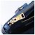 Borsa PRADA Galleria Saffiano 2way Blue Gold Auth 203895A D'oro - vista 29