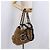 Borsa a tracolla con catena CHANEL in rafia 2way Beige Gold CC Auth 200780SAM D'oro - vista 27