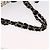 Borsa a tracolla con catena CHANEL in rafia 2way Beige Gold CC Auth 200780SAM D'oro - vista 8