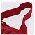 Borsa a mano PRADA in vimini e rattan 2way Rosso Oro Auth LN124SAM D'oro - vista 15