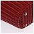 Borsa a mano PRADA in vimini e rattan 2way Rosso Oro Auth LN124SAM D'oro - vista 16