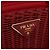 Borsa a mano PRADA in vimini e rattan 2way Rosso Oro Auth LN124SAM D'oro - vista 21