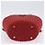 Borsa a mano PRADA in vimini e rattan 2way Rosso Oro Auth LN124SAM D'oro - vista 5