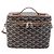 GOYARD Herringbone Vanity Muse Handtasche PVC 2way Schwarz Silber Auth 203159SM - Ansicht 2