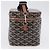GOYARD Herringbone Vanity Muse Handtasche PVC 2way Schwarz Silber Auth 203159SM - Ansicht 5