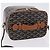 GOYARD Herringbone Vanity Muse Handtasche PVC 2way Schwarz Silber Auth 203159SM - Ansicht 6