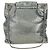 Borsa a tracolla con catena CHANEL 2.55 in pelle traforata Verde Argento CC Auth bs37393V D'oro - vista 3