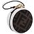 Porte-clé pochette FENDI Zucca Canvas Marron Or Auth bs37390A Doré