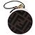 Porte-clé pochette FENDI Zucca Canvas Marron Or Auth bs37390A Doré - vue 13