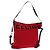Céline Borsa a spalla CELINE in tessuti lavorati a maglia Rosso Argento Auth 203021V