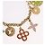 LOUIS VUITTON Porte Cles Chainne Looping Metal Multicolor M66005 LV Auth mr3034A Multicolore - vista 3